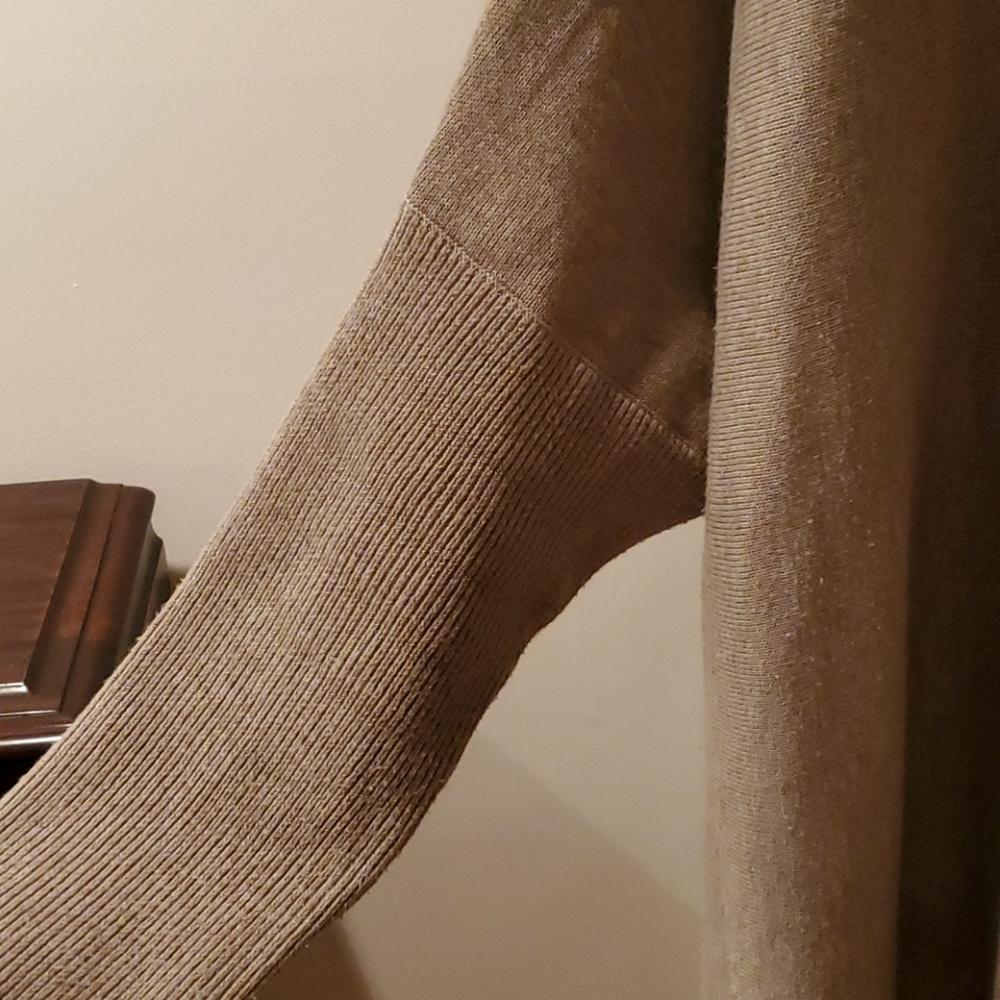 Calvin Klein Wrap Sweater with Buckle Feature - Picture 4 of 14